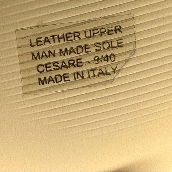 NW/OT Lamica Cognac Leather Slingback Sandal Size 9/40 - Picture 10 of 11